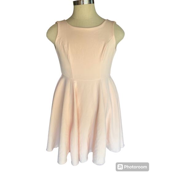 Lulus Sweetly Sung Peach Midi Dress in size small - Picture 7 of 8